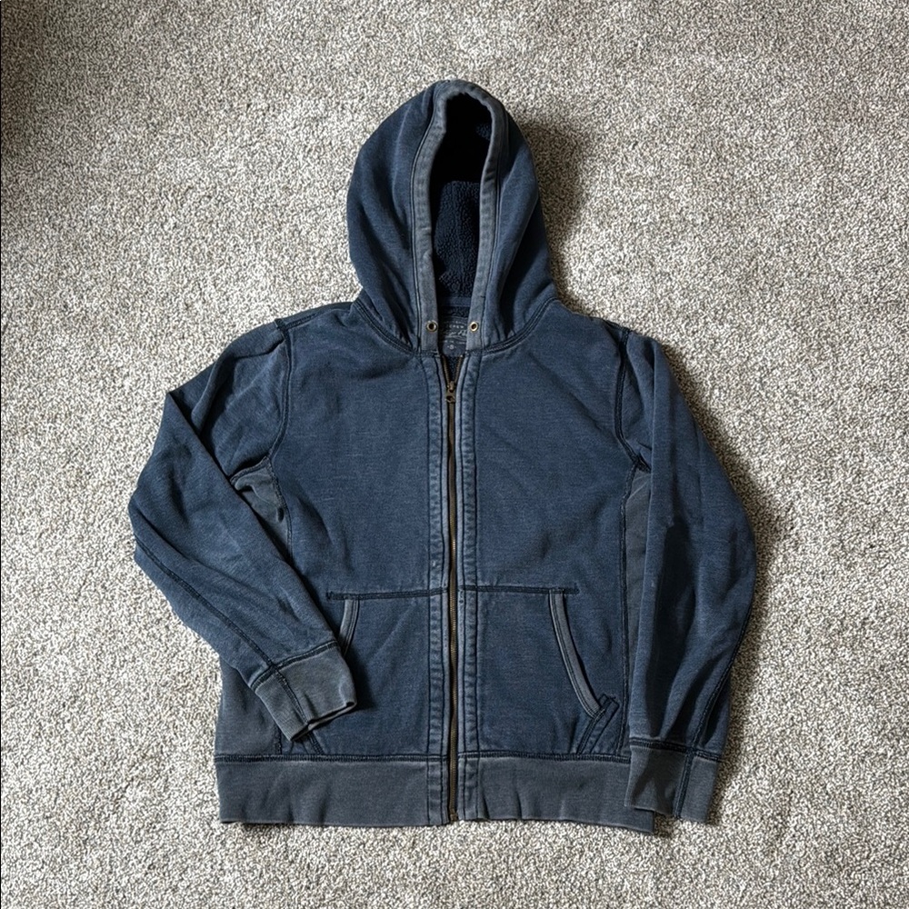 J. Crew Navy true Vintage Fleece Jacket